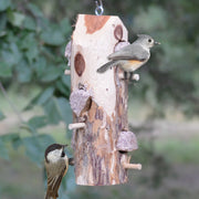 Cedar Suet Log Feeder w/6 Perches