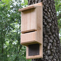 Mini Bat Tower Cedar Bat House