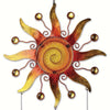 Spiral Sun Wind Chime w/Bell