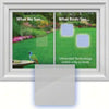 Classic Square WindowAlert Decal 4 pack