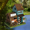 Bait & Tackle Wooden Birdhouse