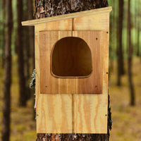 Barred Owl Nesting Box Birdhouse