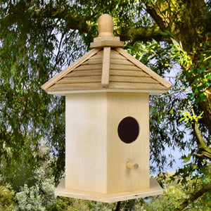 Garden Gazebo Wooden Birdhouse