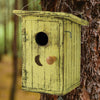 Birdy Loo Wooden Birdhouse Yellow