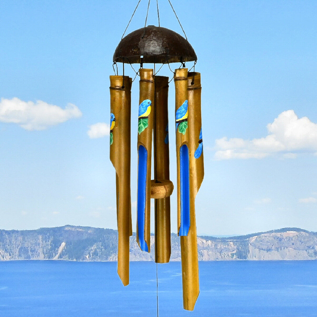 Bluebird Tubes Bamboo Wind Chime Small