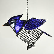 Blue Jay Suet/Seed Cake Bird Feeder