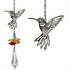 Hummingbird Crystal Fantasy Suncatcher