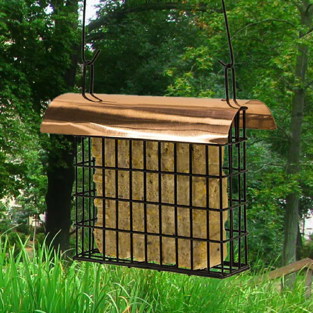 Deluxe Suet Cage w/Copper Roof