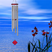 Chimes of Neptune Silver Wind Chime 54"
