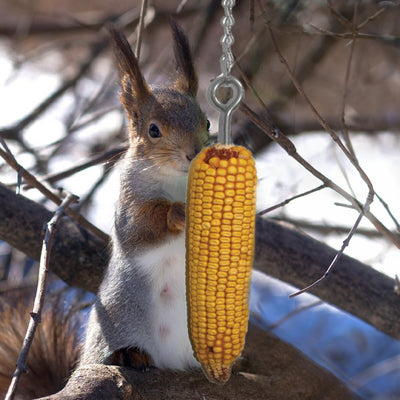 Chain Corn Cob Squirrel Feeder