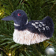 Loon Bristle Brush Ornament