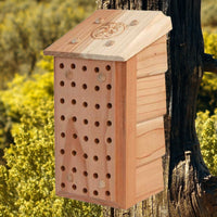 Mason Bee Wooden Nesting Lodge