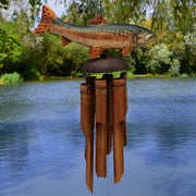 Rainbow Trout Bamboo Wind Chime