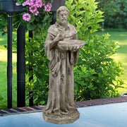 Saint Francis Feeder Garden Statue 30 inch