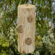 Cedar Suet Log Bird Feeder 8.5 inch