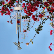 Hummingbird Fantasy Crystal Wind Chime