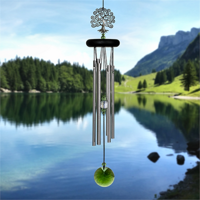 Tree of Life Crystal Wind Chime
