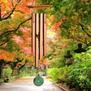 Turquoise Stone Wind Chime Medium